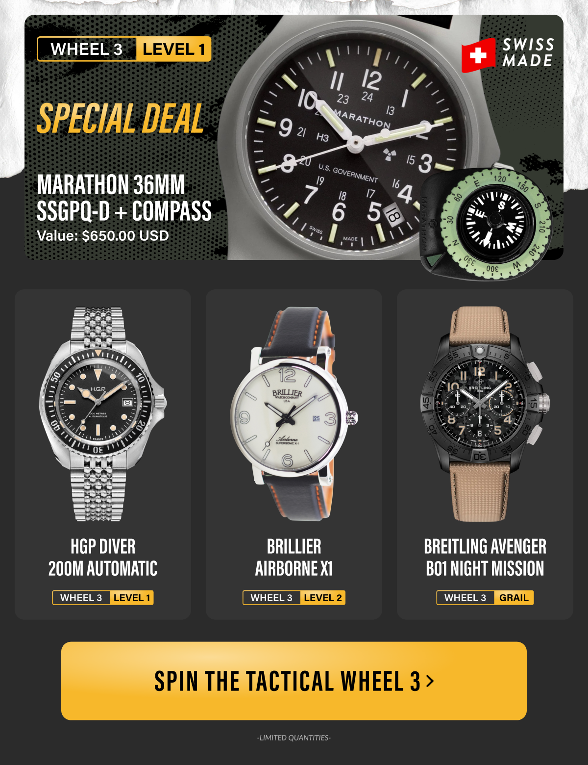 Spin the Tactical Wheel 3