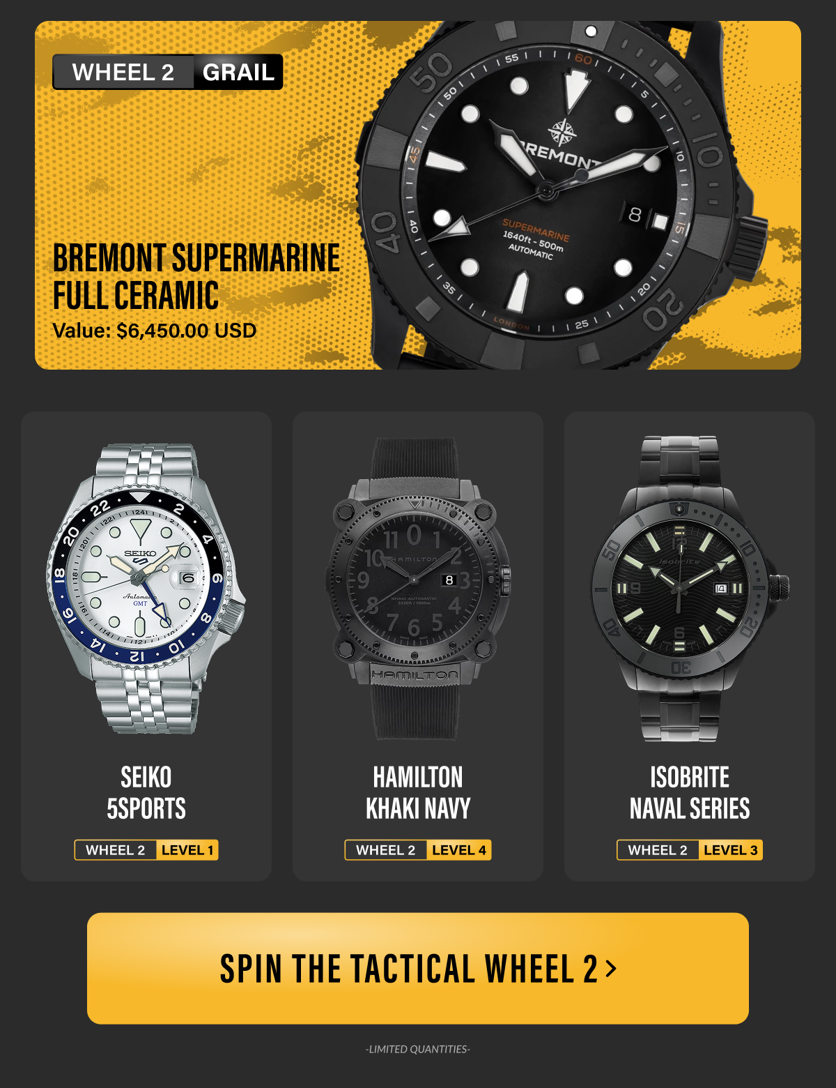 Spin the Tactical Wheel 2