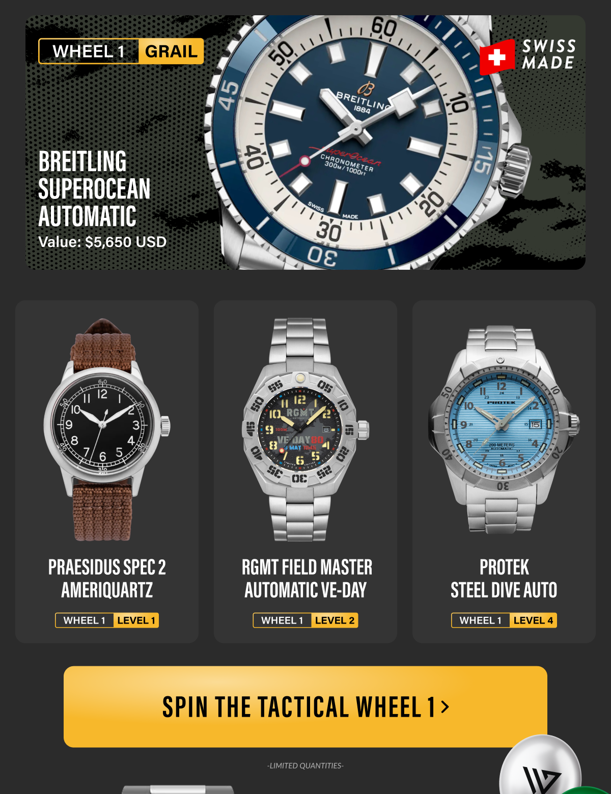 Spin the Tactical Wheel 1