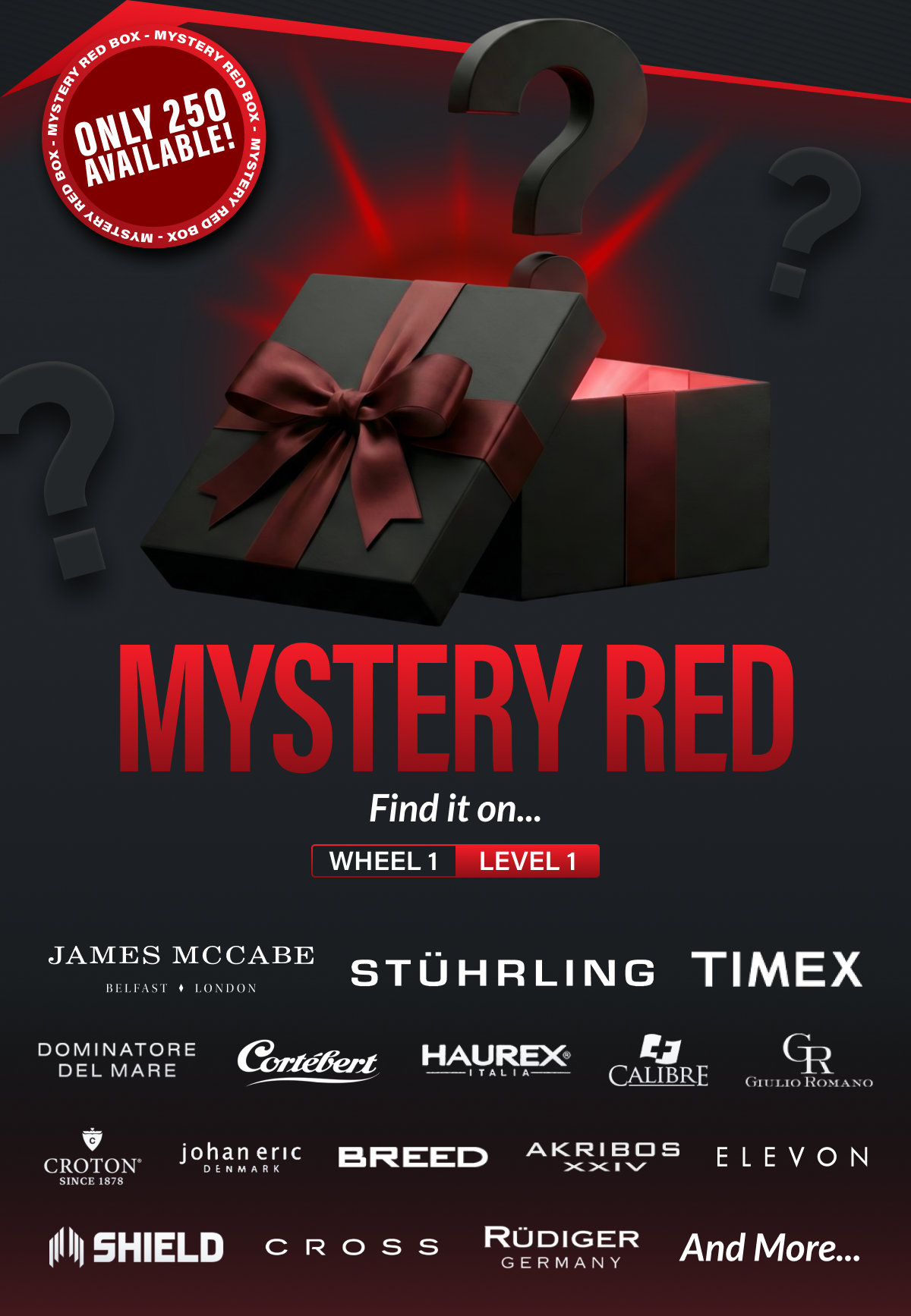 Spin the Mystery Box Wheel