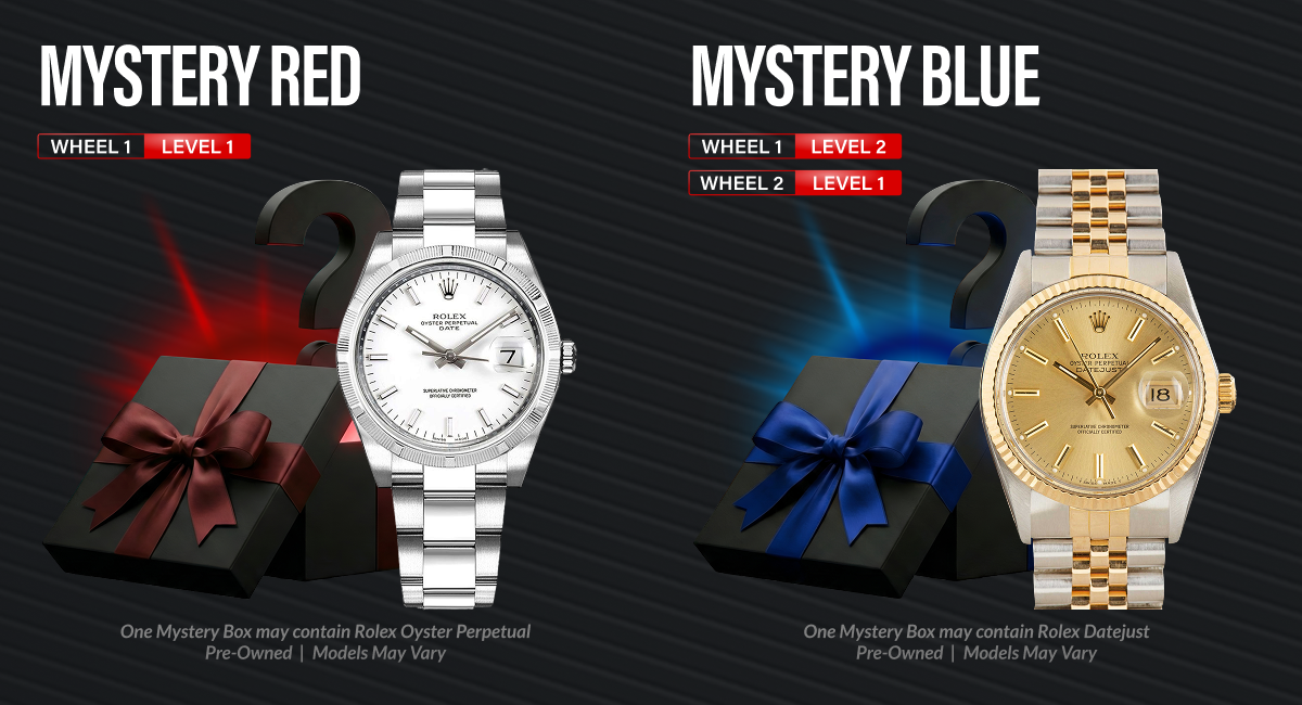 Activate your spin for premium timepieces