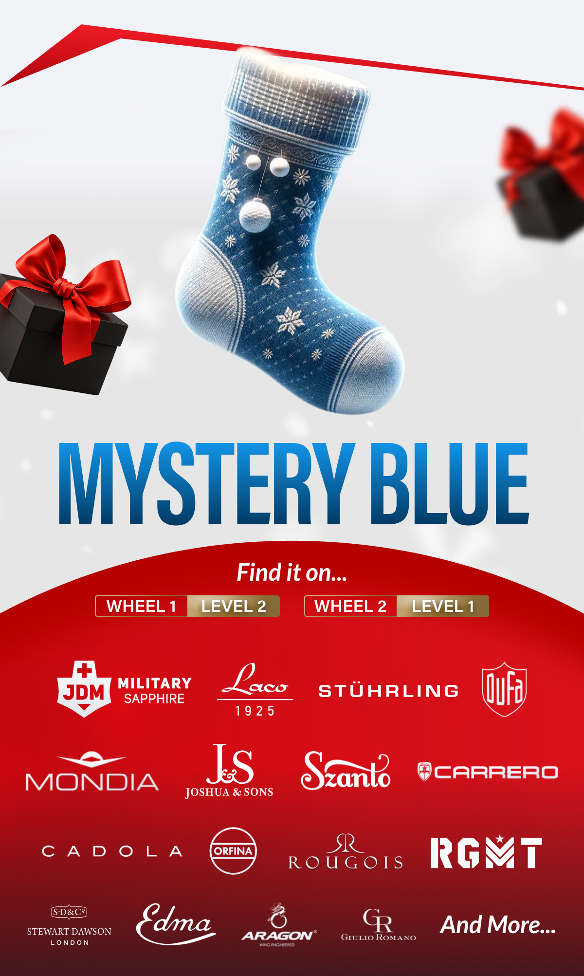 Spin For the Mystery Blue