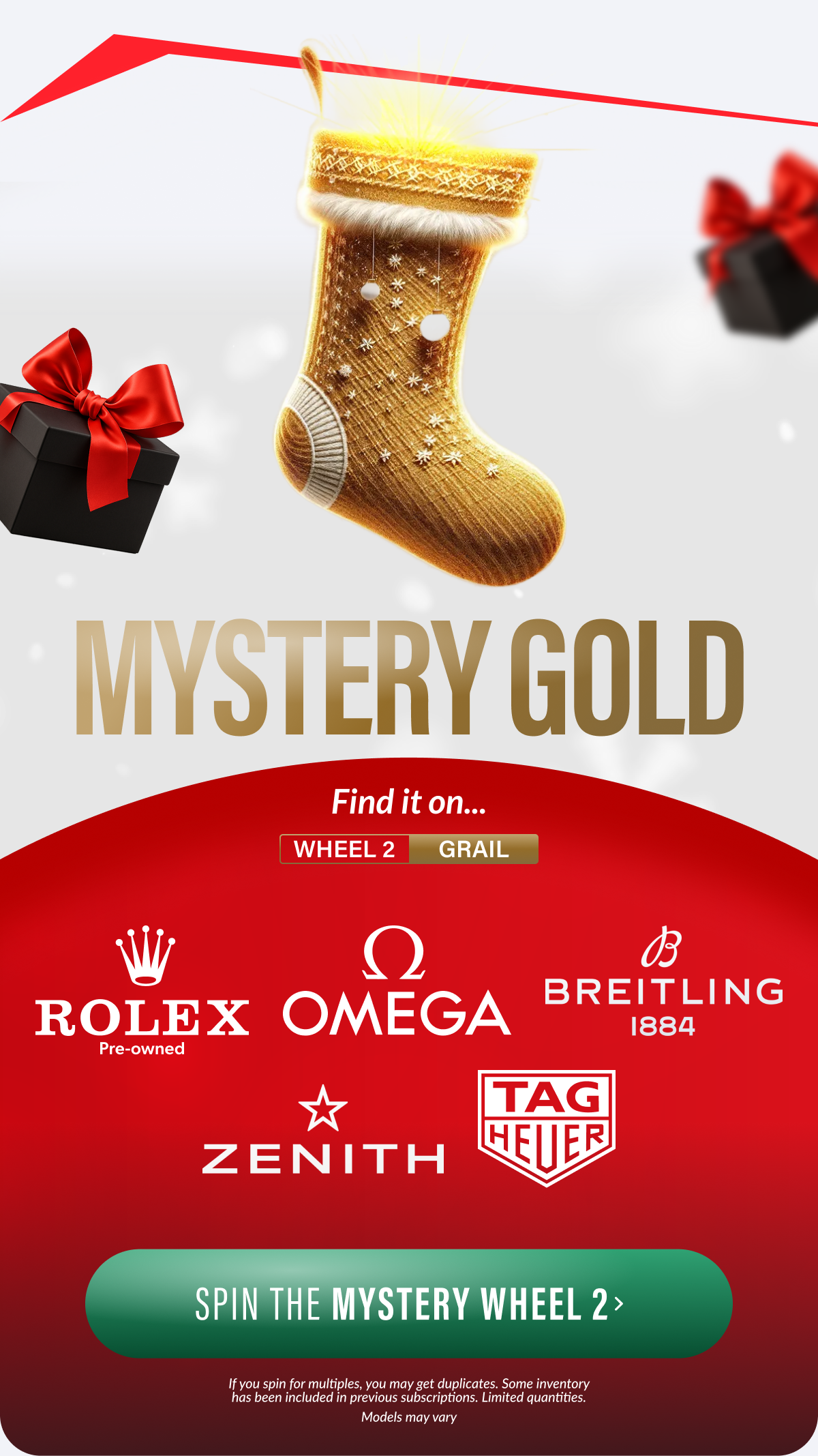 Spin For the Mystery Gold