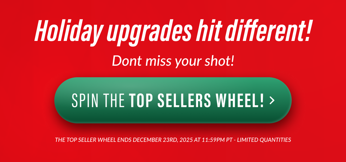 Holiday upgrades hit different! Dont miss your shot!