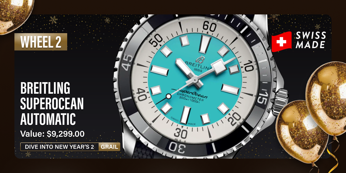 Dive Into New Year's 2 - Grail Watch Breitling Superocean