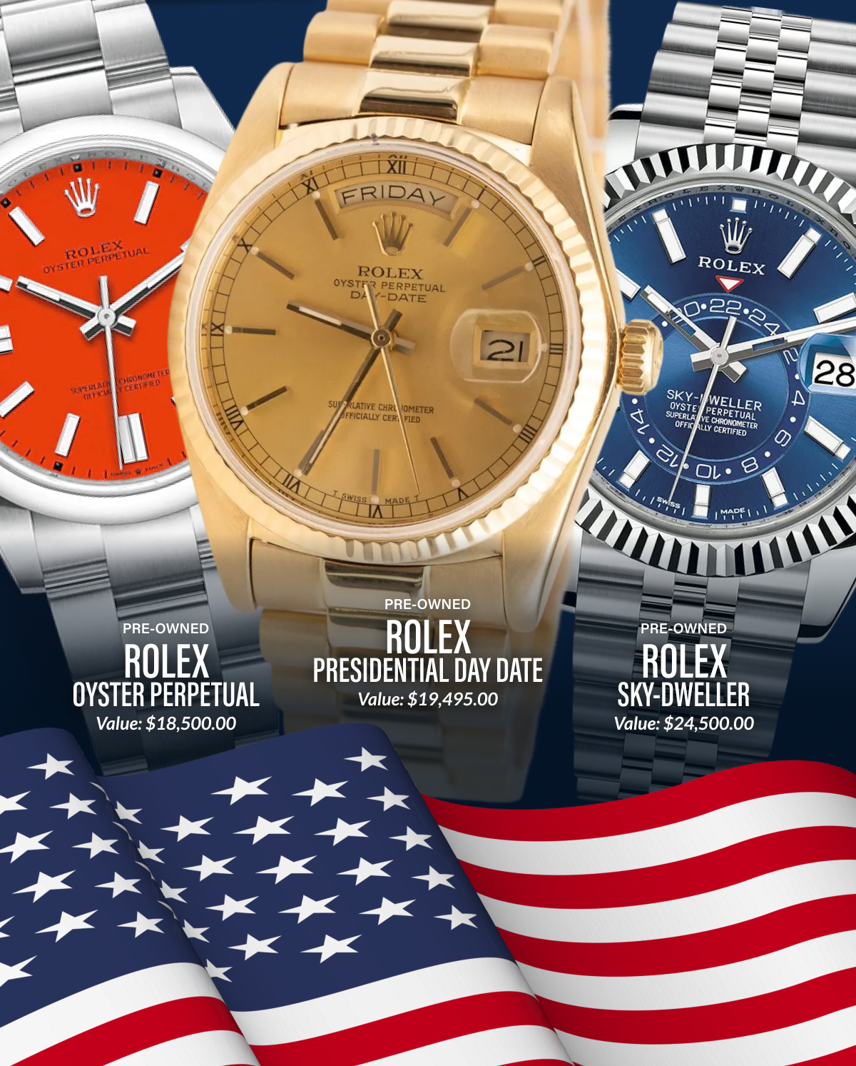 Grail Watches on Presidents Day Wheels