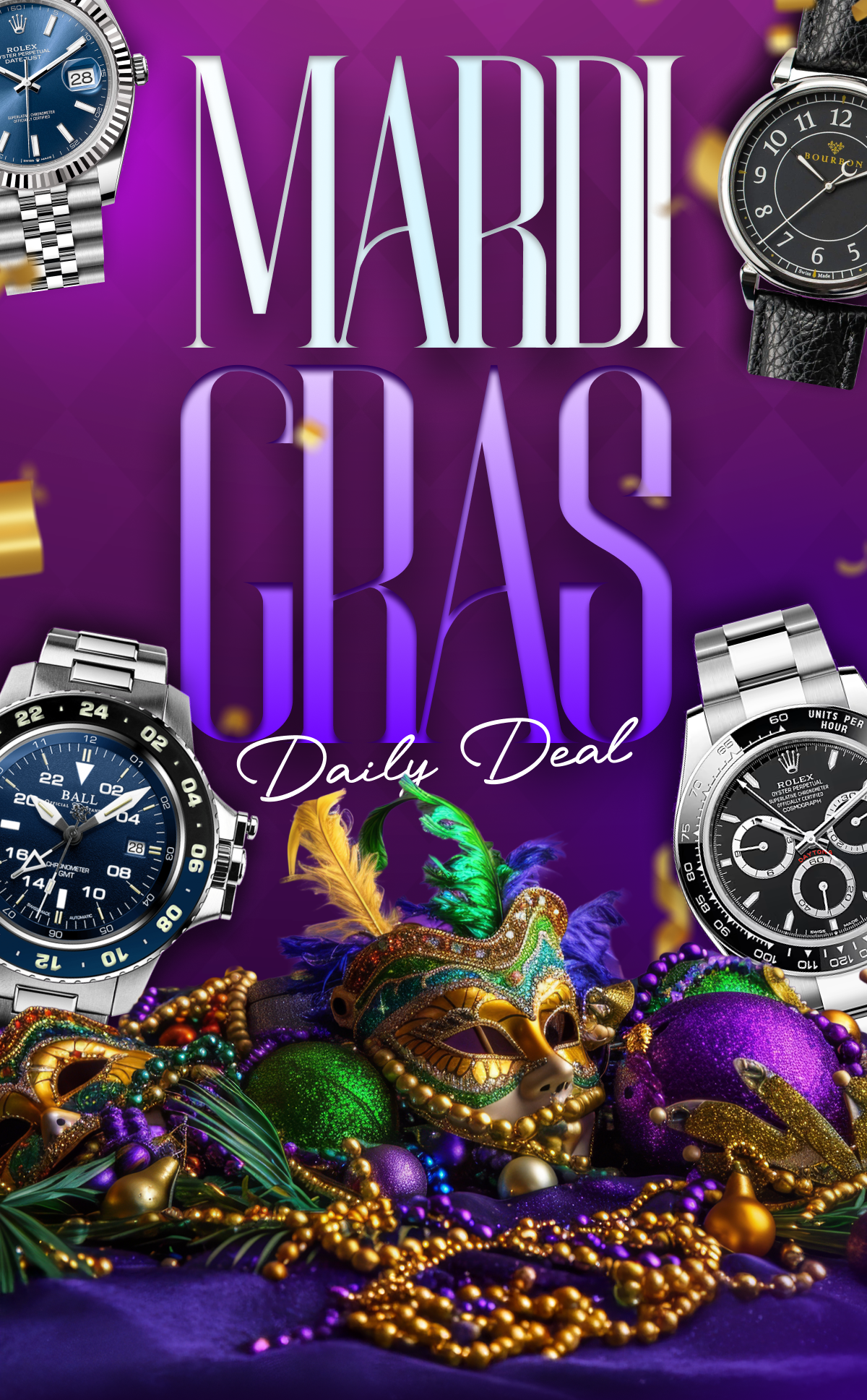 Mardi Gras - Daily Deal