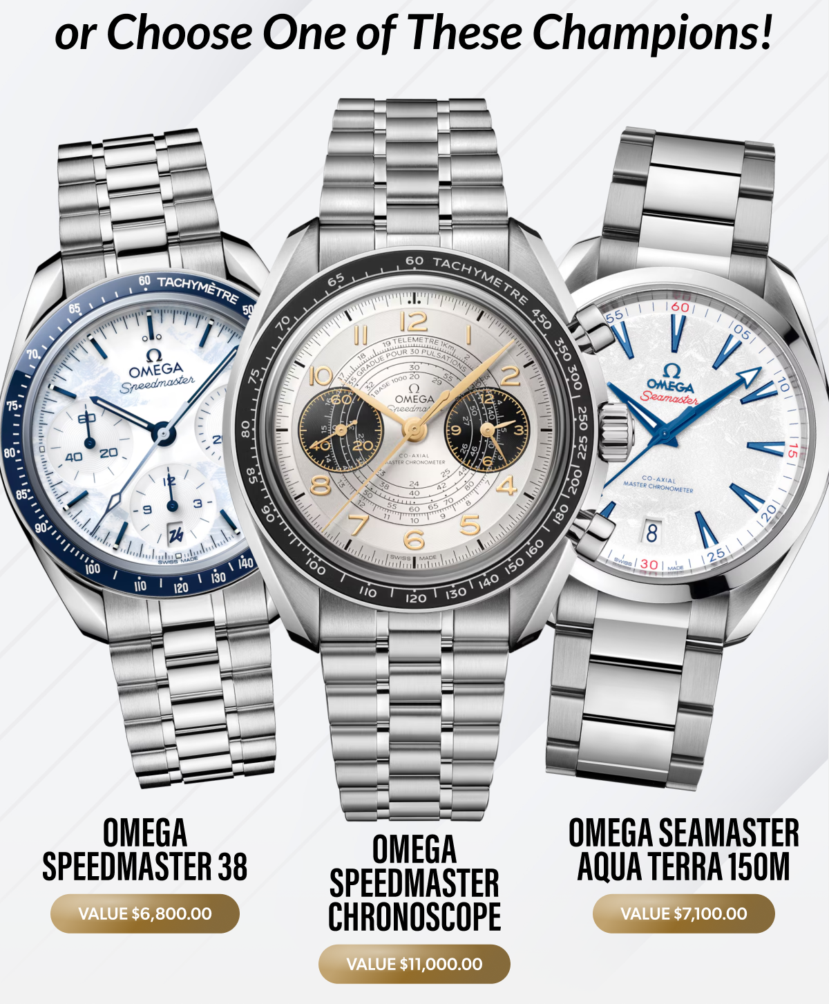 Or Choose your own Grail!