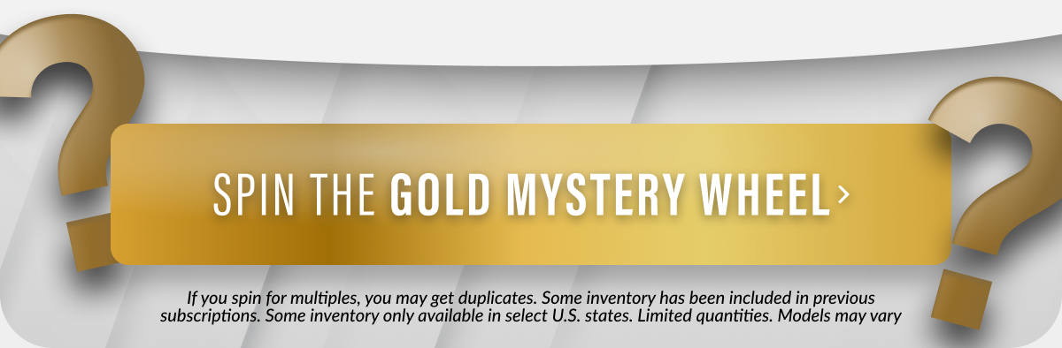 Spin the Gold Mystery Wheel