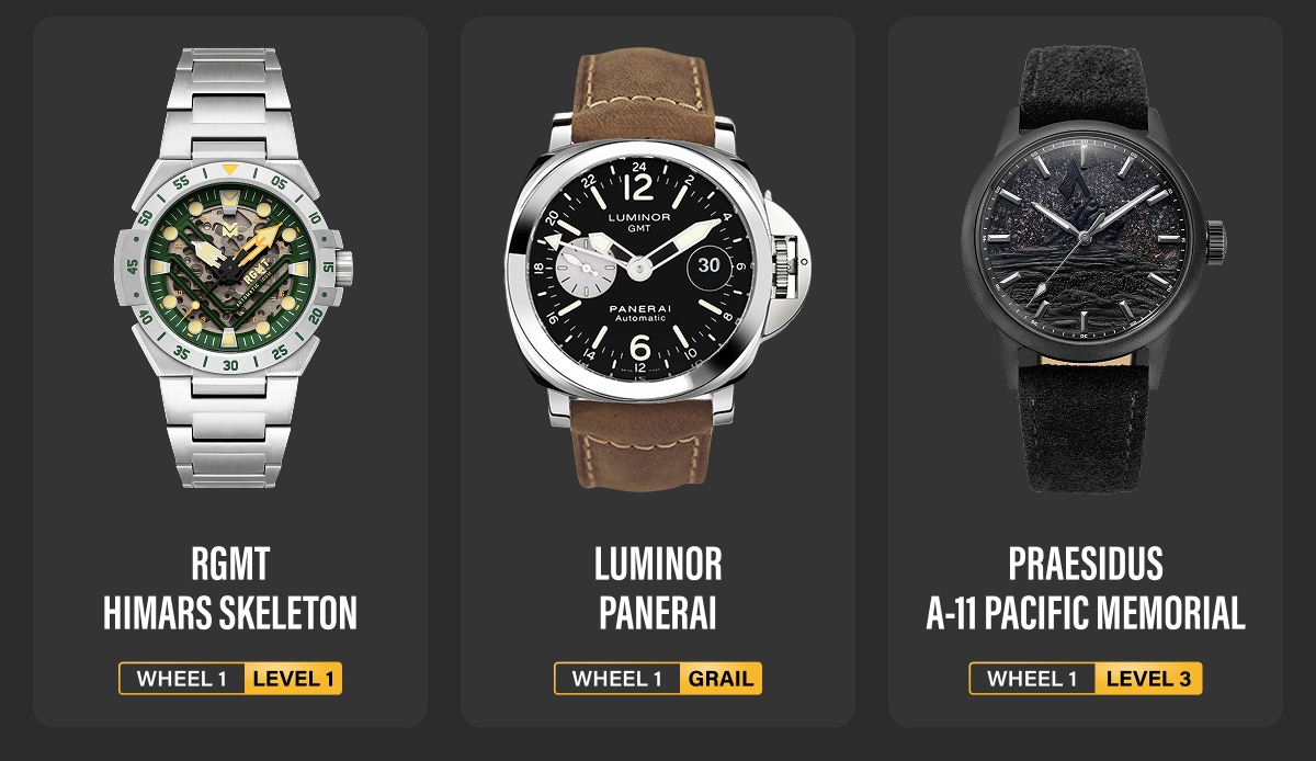 Expedition Wheel 1 Watches