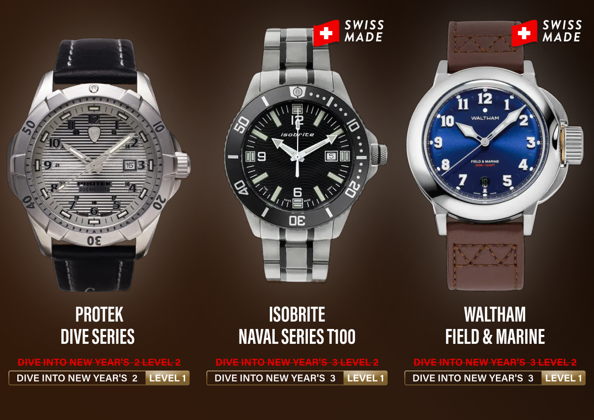 Dive Into New Year's Watches