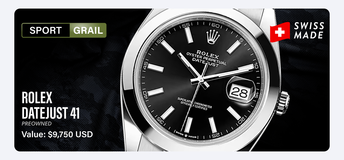Spin For The Sport Wheel - Grail Watch