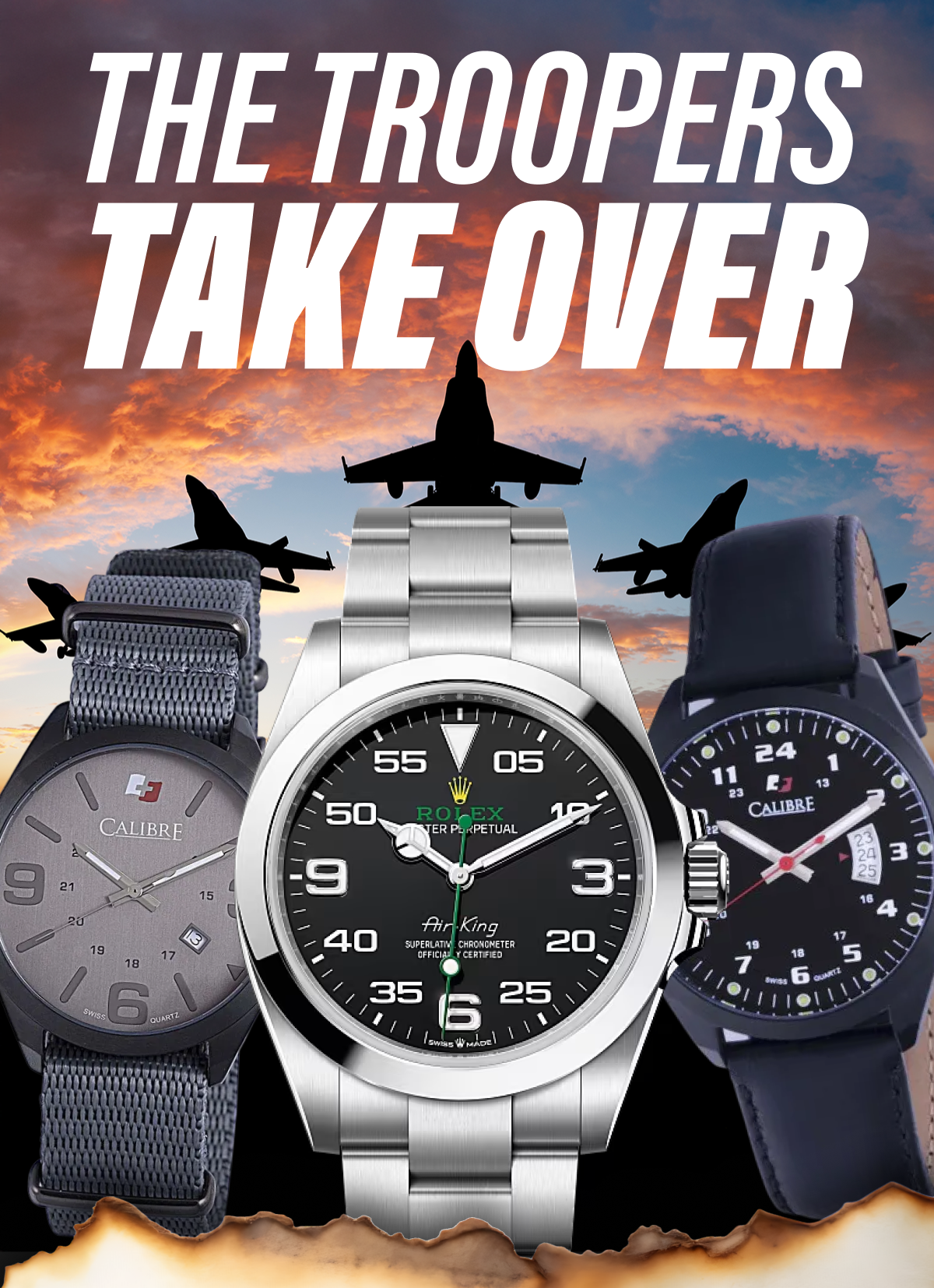 The Troopers Take Over