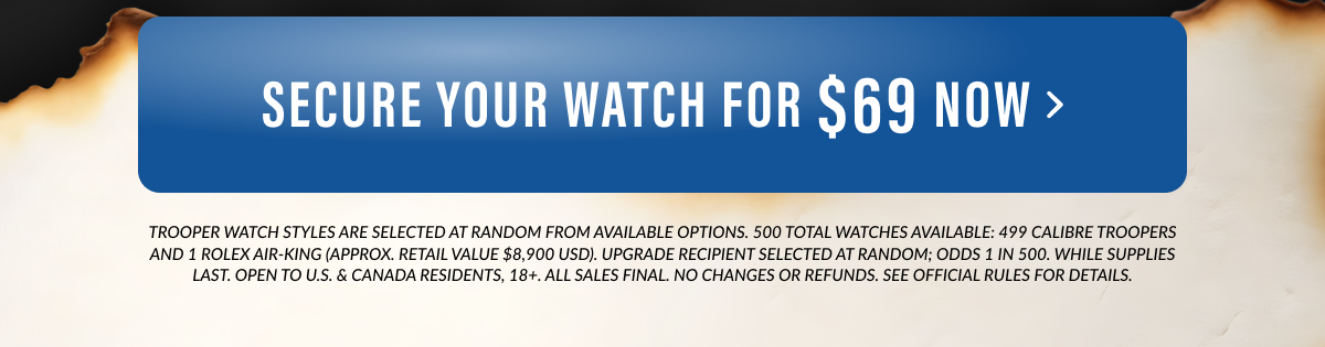 Secure your watch for $69 now!