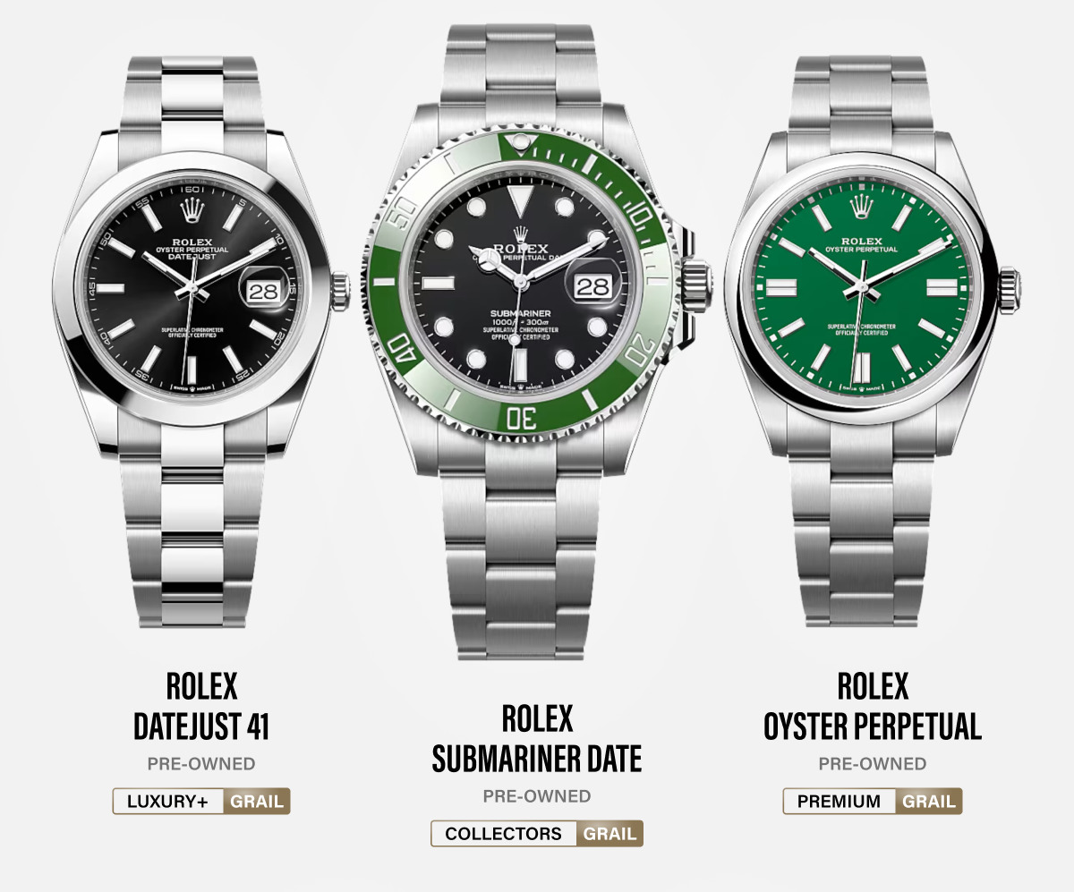 Rolex Grails - Now on Luxury+, Collectors and Premium Wheel
