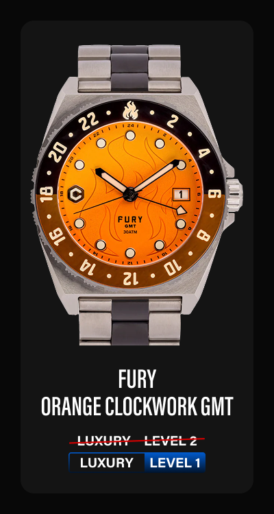 Fury Orange Clockwork GMT