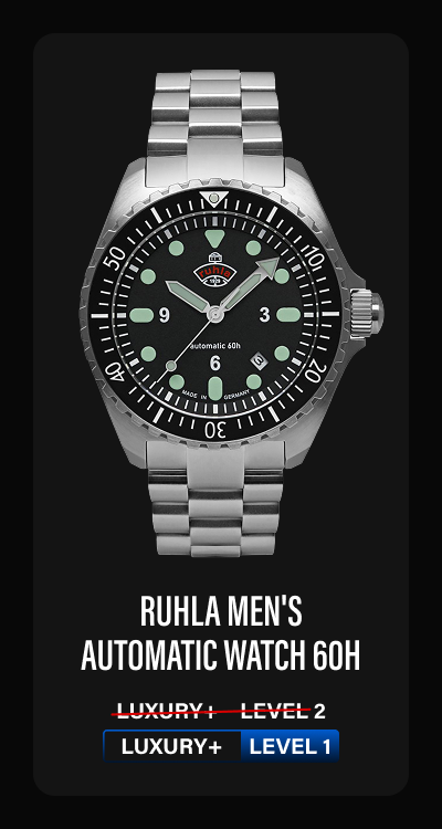 Ruhla Men's Automatic Watch 60h