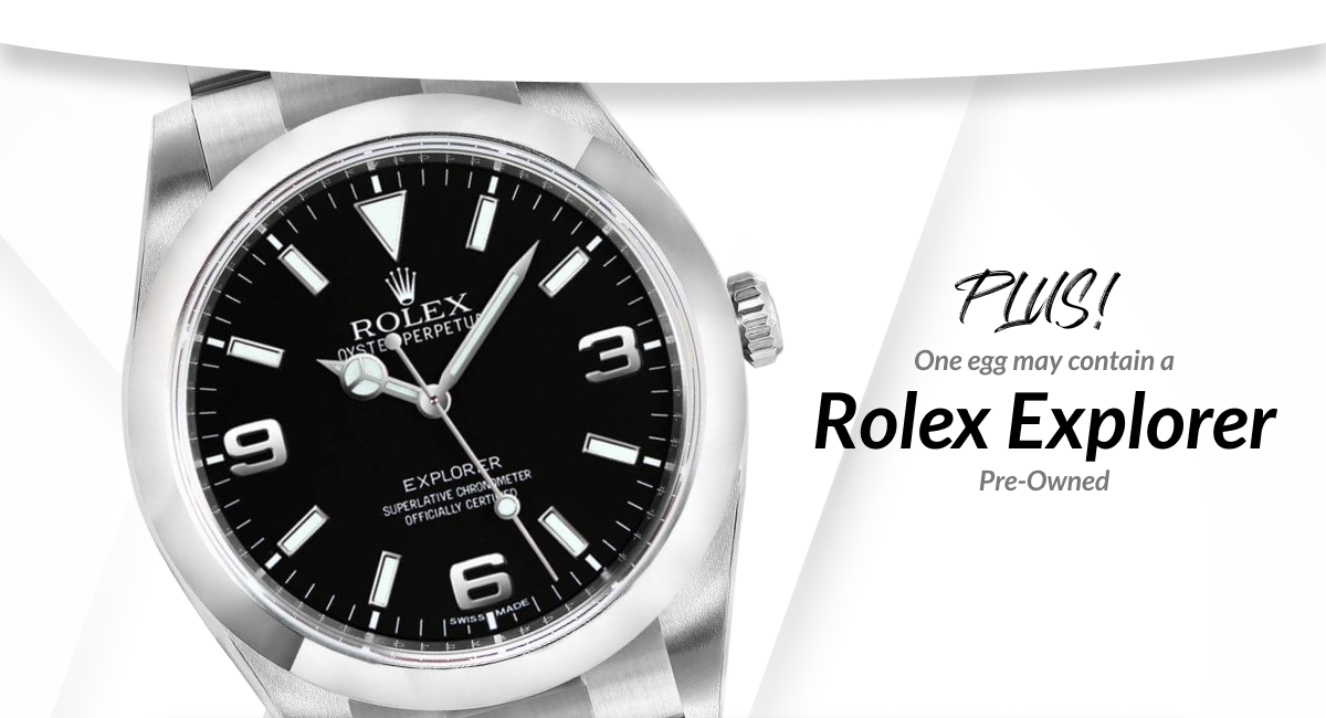One Egg May Contain - Rolex Explorer - PreOwned