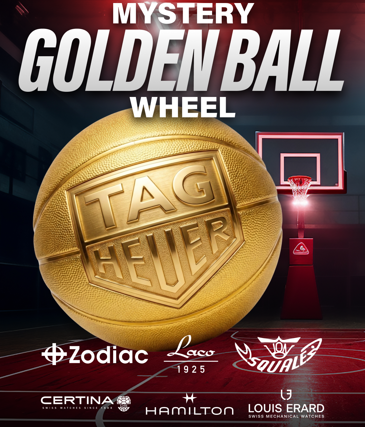 Mystery Golden Ball Wheel