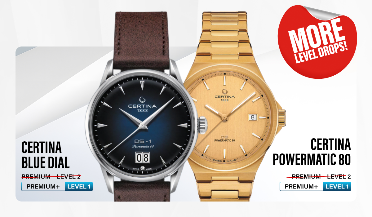 Limited Availability For These Certina Watches