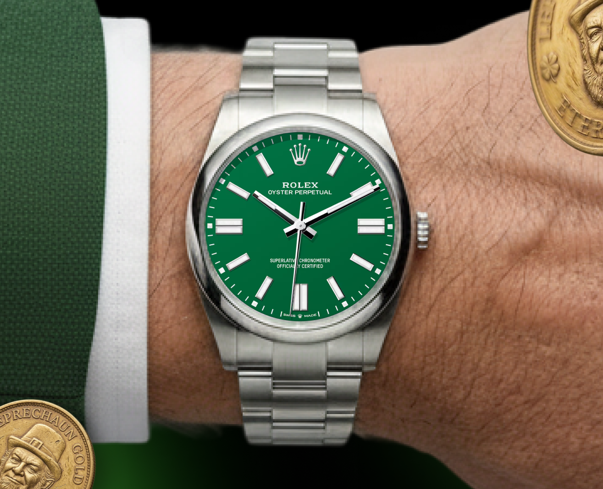 Rolex - OYSTER PERPETUAL 41 GREEN DIAL