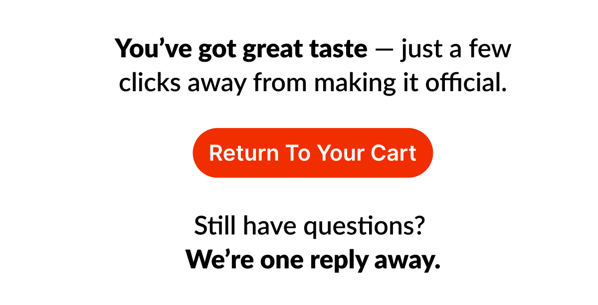 Return to your cart